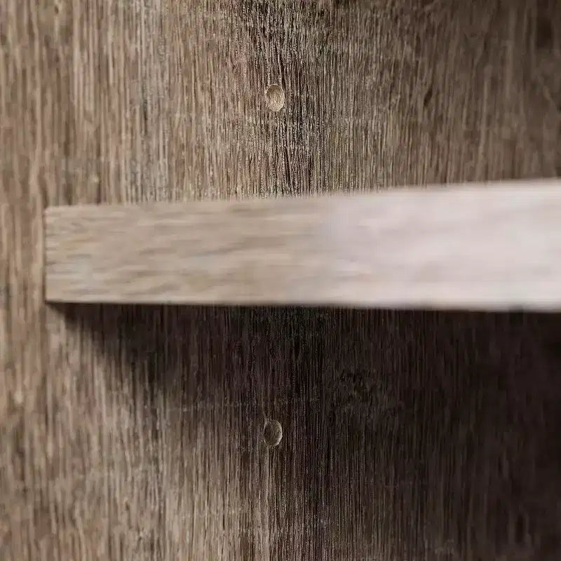 Support mural TV industriel avec étagères réglables pour TV jusqu'à 75"
