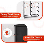 10-Drawer Fabric Storage Tower, Metal Frame, Multiple Colors, for Adults