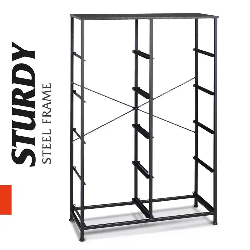 10-Drawer Fabric Storage Tower, Metal Frame, Multiple Colors, for Adults