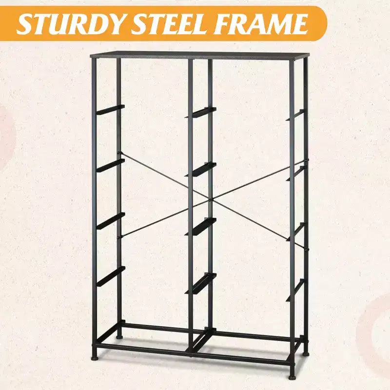 10-Drawer Fabric Storage Tower, Metal Frame, Multiple Colors, for Adults