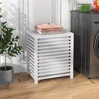 Panier à linge en bambou avec couvercle et sac de doublure amovible – Café, capacité 55 L