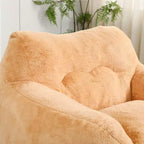 Fauteuil poire avec accoudoirs – Mousse haute densité, adultes, intérieur et extérieur